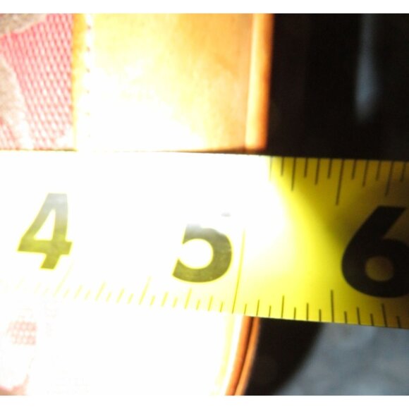 Coach Y2K Hampton Red Canvas & Tan Leather Signature Jacquard Demi Baguette Bag - Picture 14 of 14